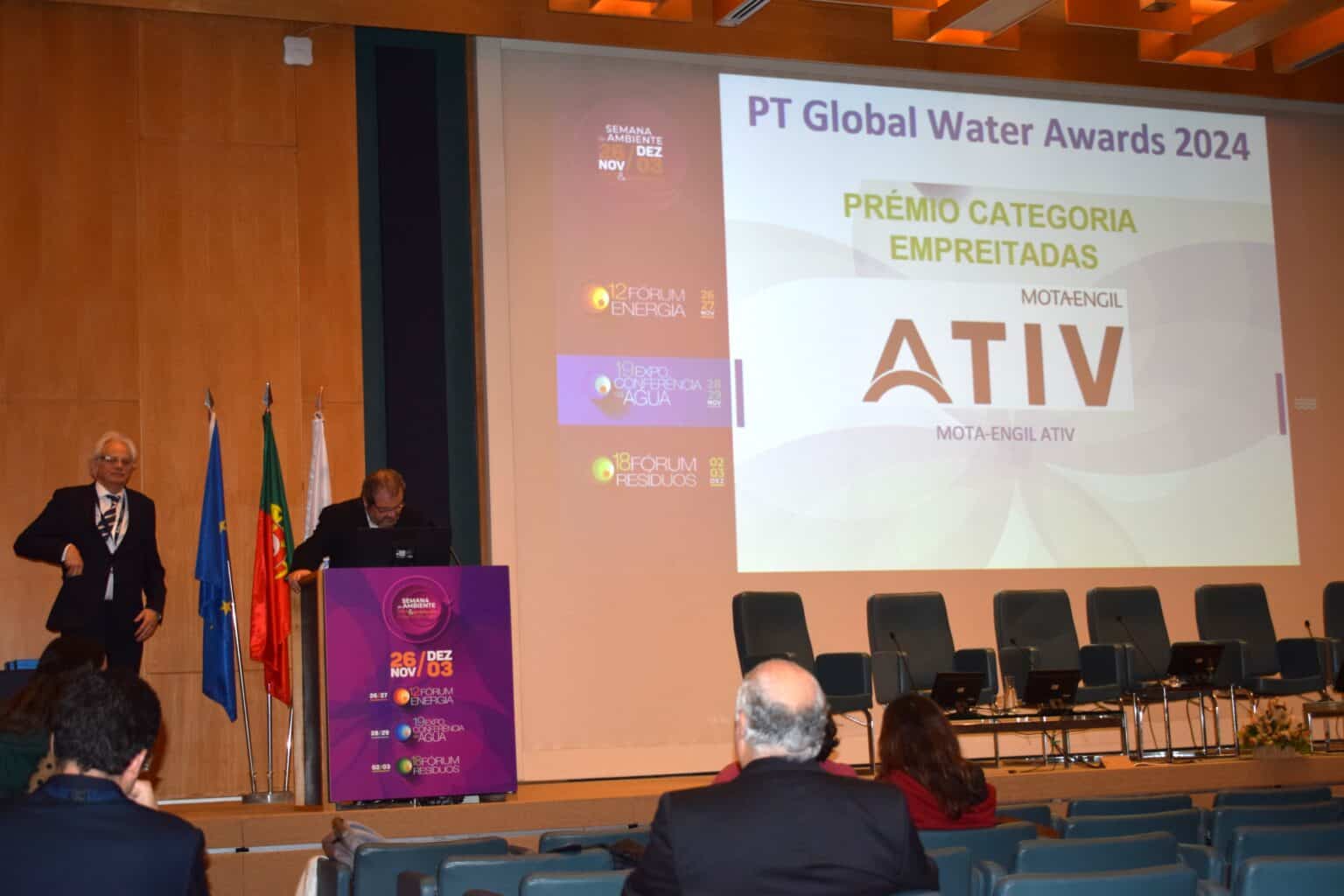 ATIV recebe PT Global Water Awards - Mota-Engil ATIV